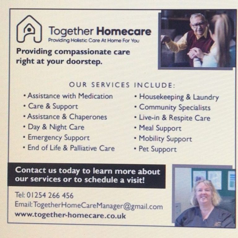 Together Homecare listing in Clitheroe Directory